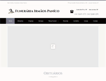 Tablet Screenshot of funerariapanico.com.br
